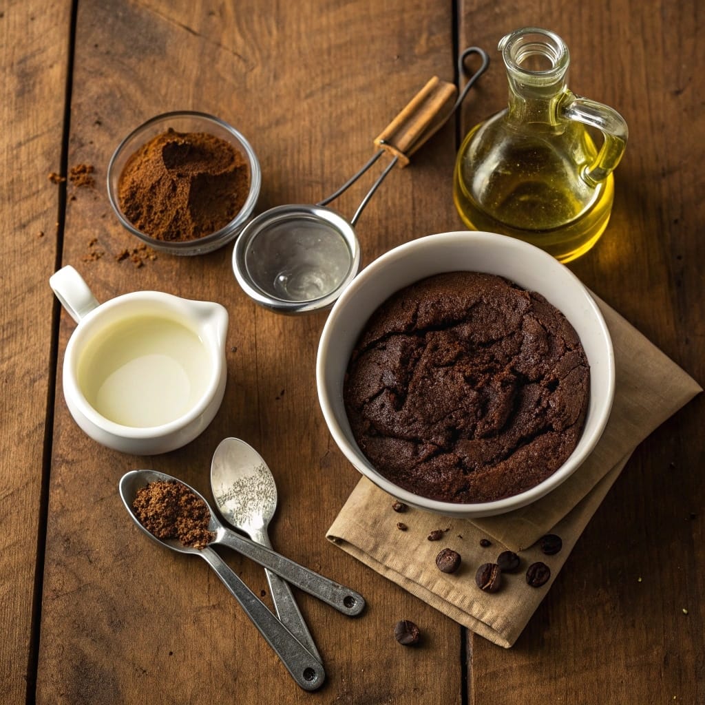 Brownie in a Mug with Brownie Mix: Easy, Gooey Dessert in Minutes 5 brownie in a mug with brownie mix ingredients