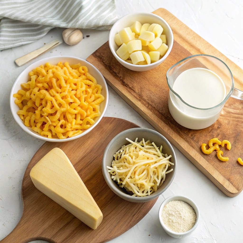 Mac and Cheese in a Mug – Easy Microwave Comfort Food 5 mac and cheese in a mug ingredients
